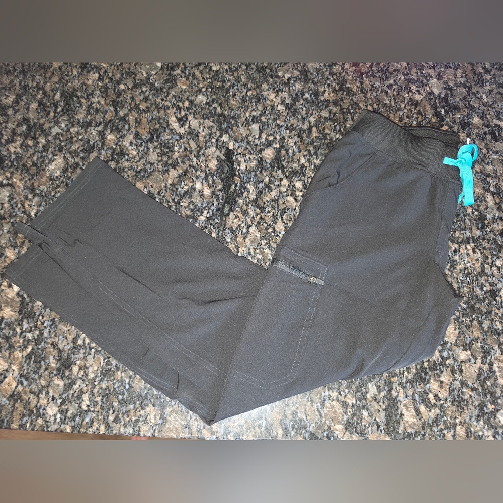 New Womens Sz XS Petite Figs Scrub Pants Yola Yoga Freex Lined